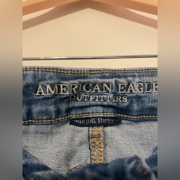 American Eagle Distressed Jean Skirt - Picture 6 of 6